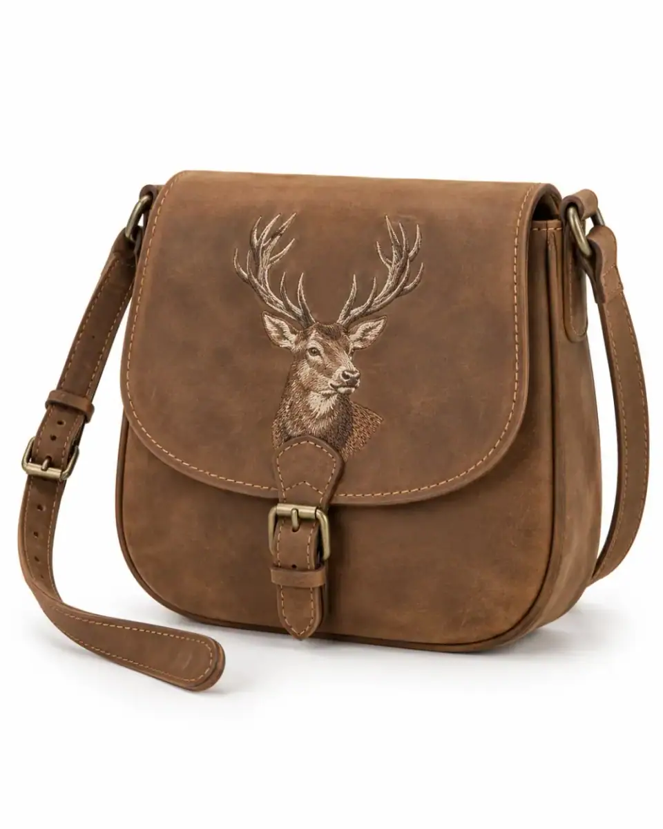 Bolsa Transversal Bordada