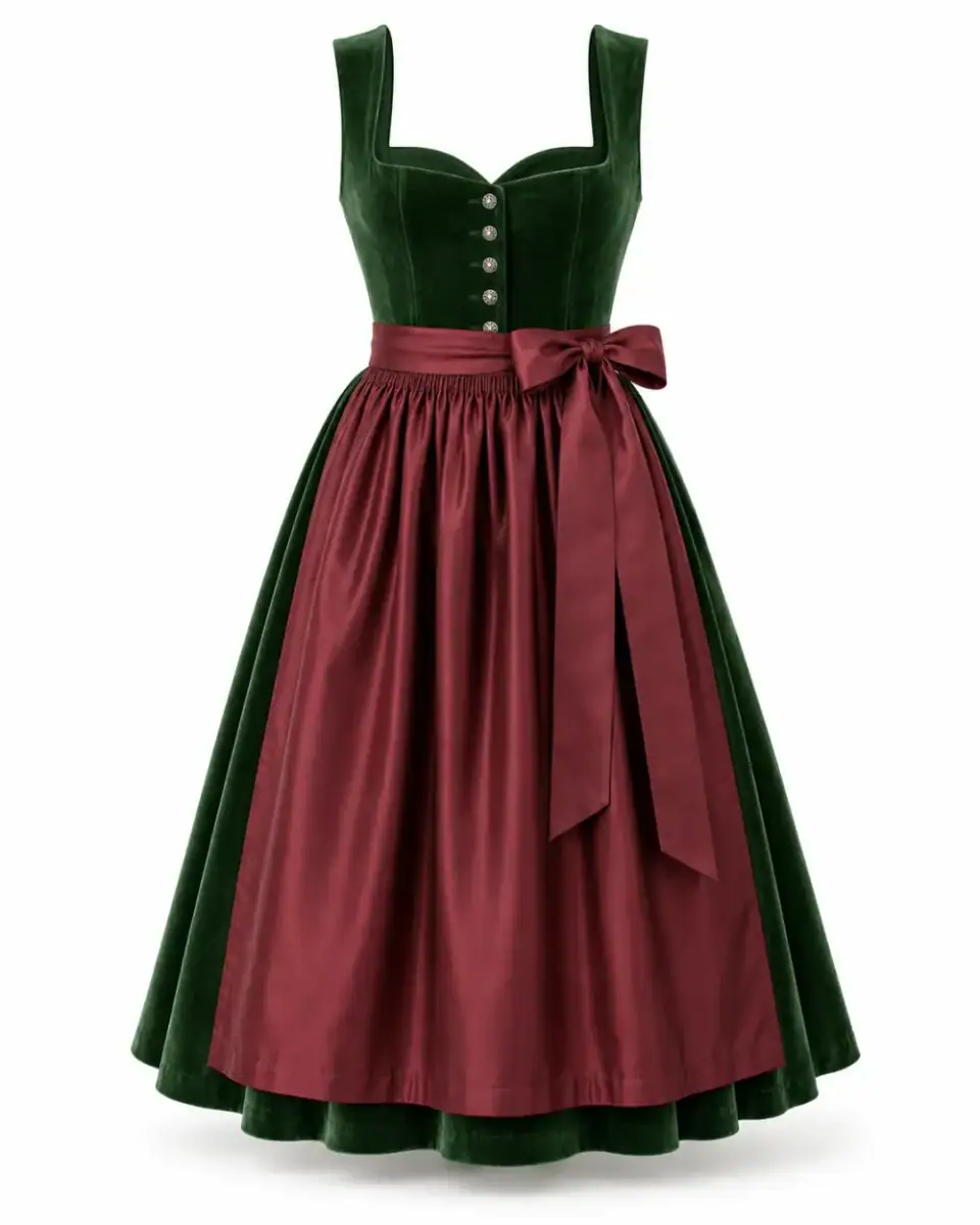 Dirndl de Veludo