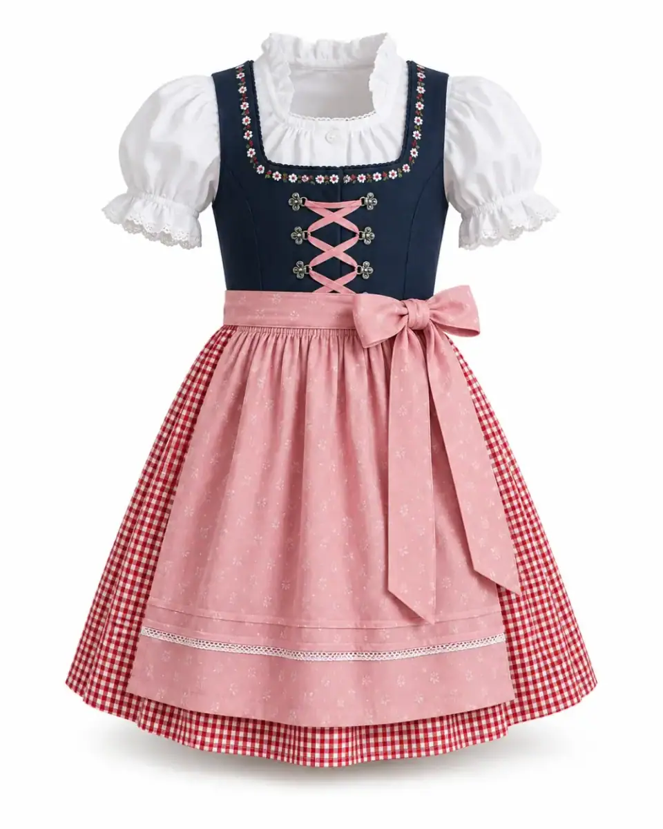 Dirndl Infantil Completo